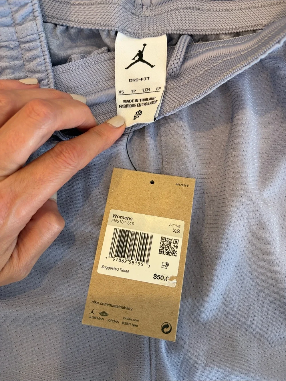Women’s Jordan Sport Diamond Short Sz XS NWT